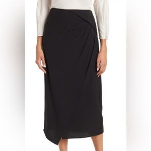 Vince Midi Blue Skirt